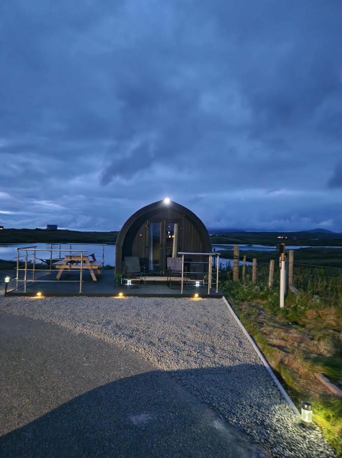 فيلا Loch An Eilean Pod Isle Of South Uist Pollachara المظهر الخارجي الصورة